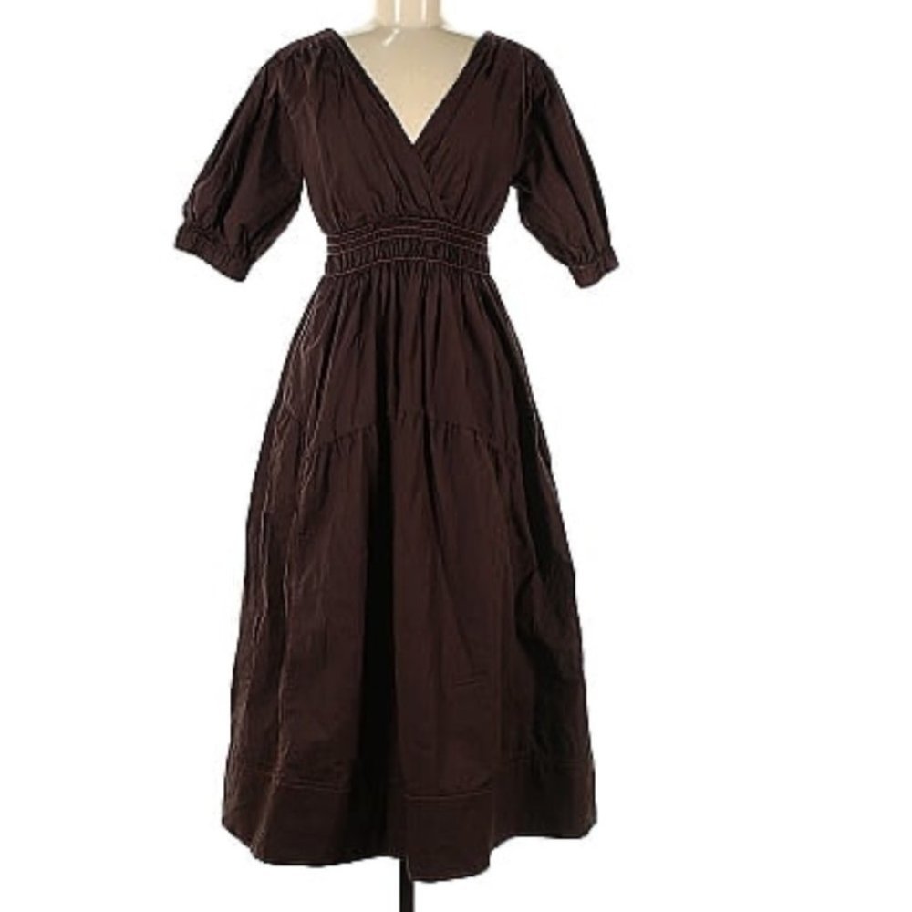 Self-Portrait Brown Dress